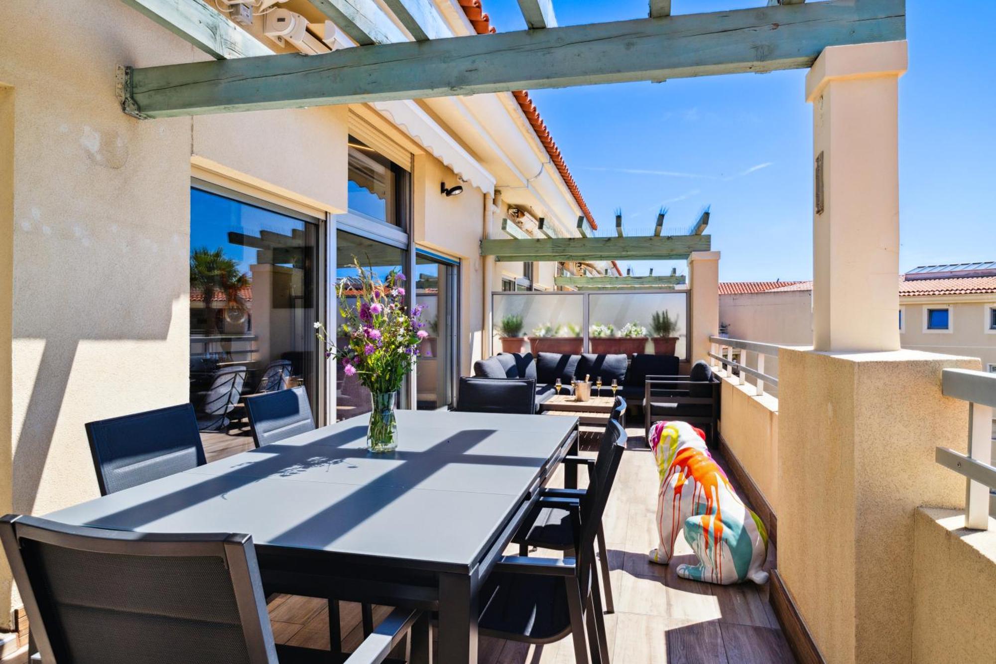 Duplex Villa Les Pins 89M2 Et Terrasse 30M2 Antibes Zewnętrze zdjęcie