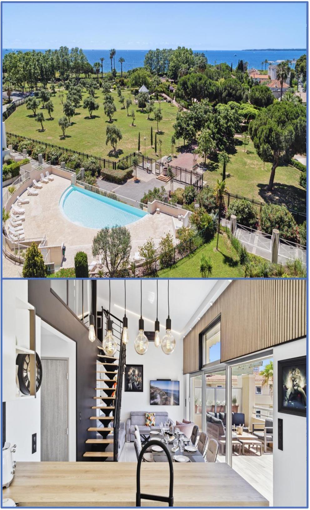 Duplex Villa Les Pins 89M2 Et Terrasse 30M2 Antibes Zewnętrze zdjęcie